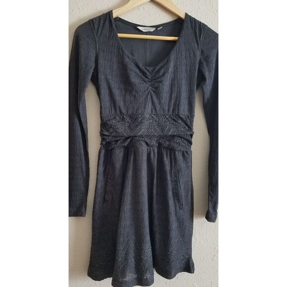 Athleta Perfect Packer Dress~Flint Grey Fireworks - Picture 2 of 8